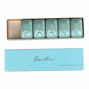 VTG 80s Estée Lauder Youth Dew Guest Soap Multi Pack 5/6 Sealed Bars